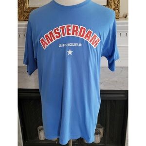 Amsterdam tee. 100 % cotton.  Xl.